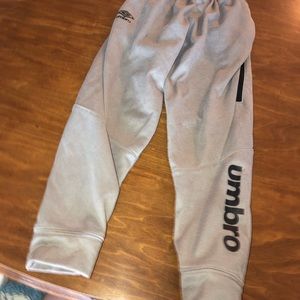 Grey sweatpants